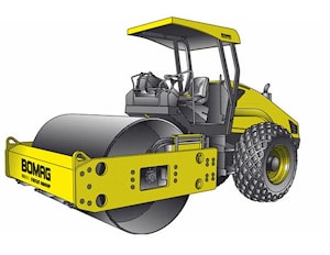Грунтовые катки BOMAG BW 212 D-40 и BW 212 PD-40