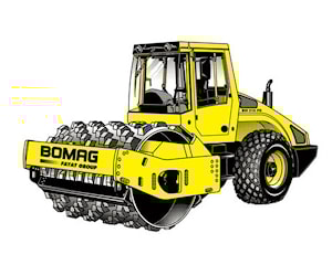 Грунтовые катки BOMAG BW 216 DH-4 и BW 216 PDH-4